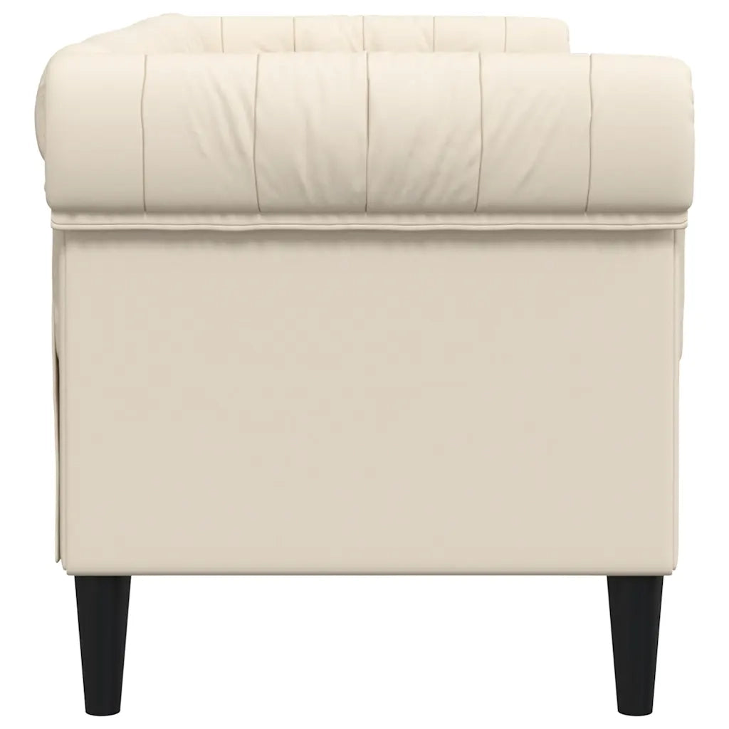 Divano | Divano da soggiorno | Sofa Chesterfield a 2 Posti in Lino
