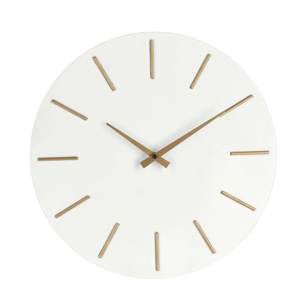 OROLOGIO PARETE TIMELINE BIANCO D40 - BIZZOTTO