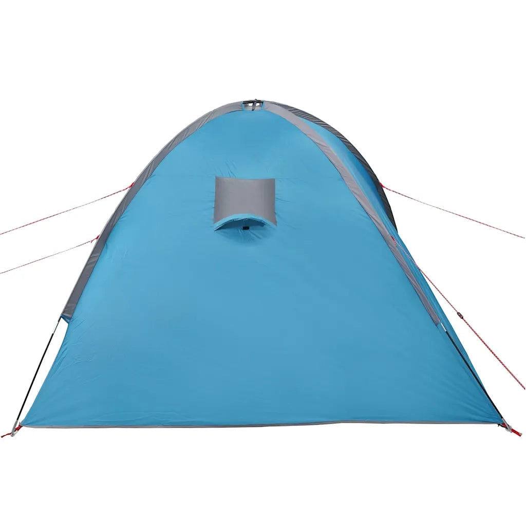 Tenda da Campeggio a Cupola per 8 Persone-Tenda per Escursionismo Blu Impermeabile