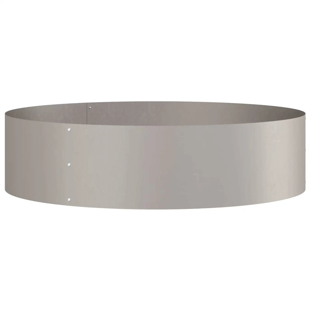 Anello per vaso-Supporto per Vaso Marrone 80 x 80 x 20 cm Acciaio CorTen