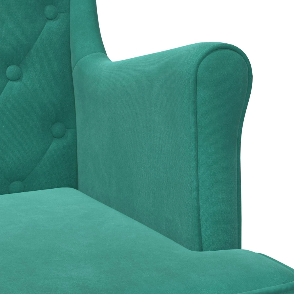 Poltrona Turchese Velluto 42029936