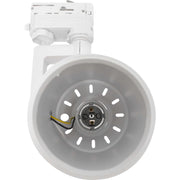Portalampada Track Light E27 Bianco – 100x150 mm, per Illuminazione a Binario Monofase