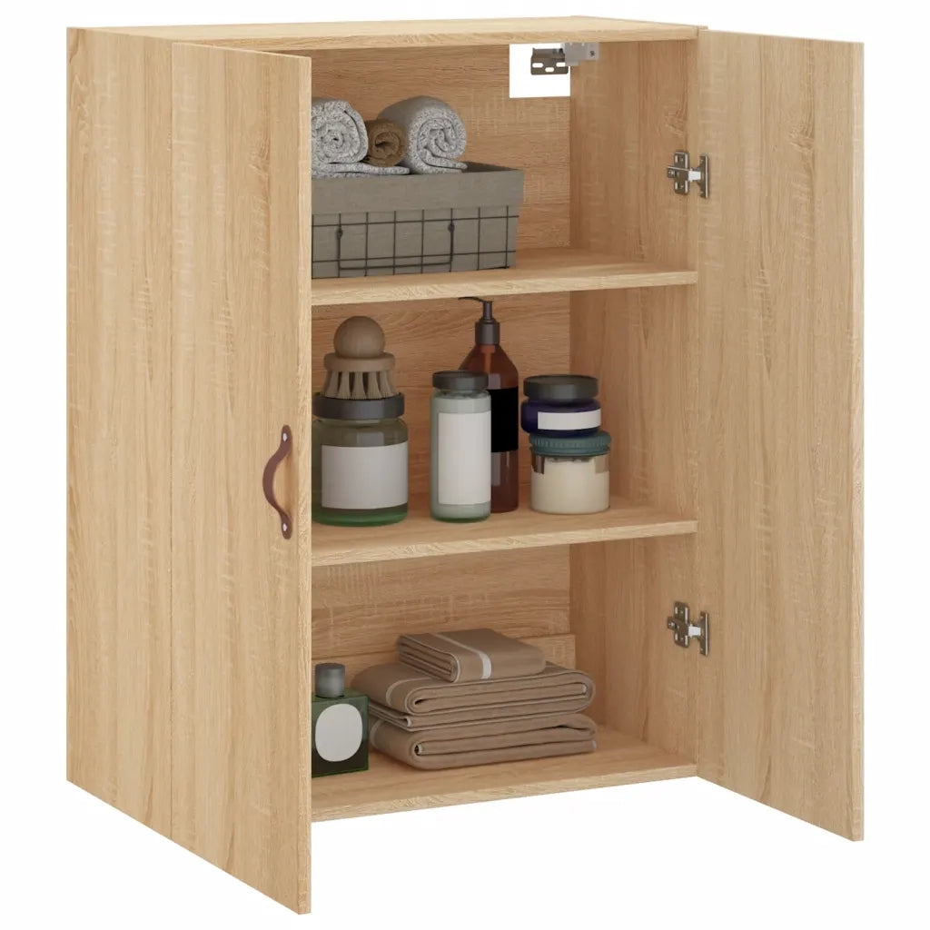 Mobile a Parete Rovere Sonoma 69,5x34x90 cm 828399