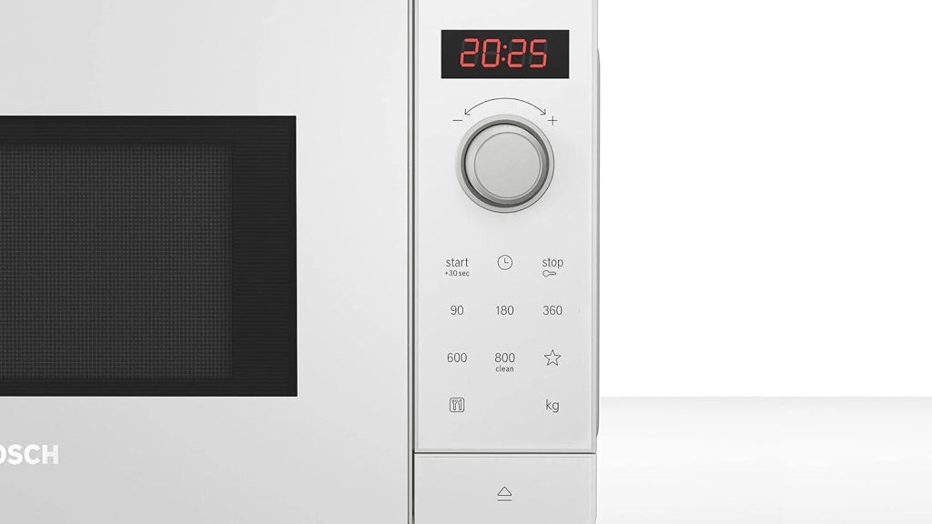 Bosch FFL023MW0 Serie 2 Forno a microonde da appoggio Solo microonde 20 L 800 W 7 Programmi Automatici colore Bianco