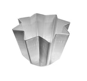 Forma Stampo Forma Pandoro Panettone Natale in Alluminio 500 gr