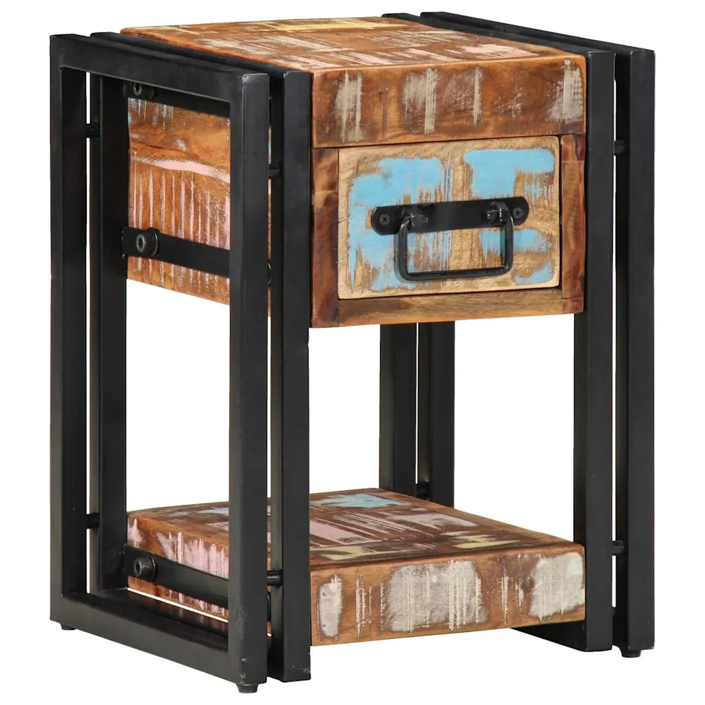 Armadio da Notte con cassetto 2 pcs Multicolore 30 x 30 x 40 cm 4016709