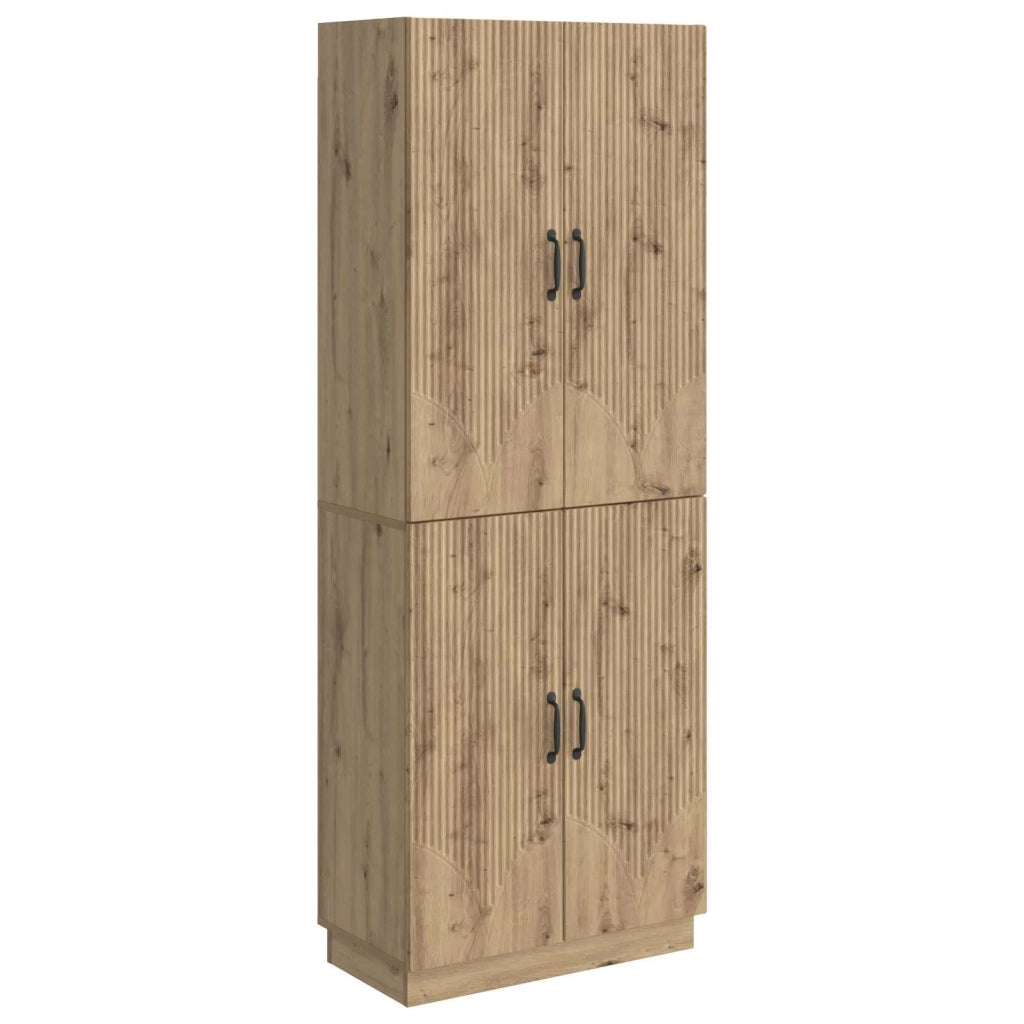 Set di armadi 2 pcs Rovere Artigianale Legno ingegnerizzato 3416789
