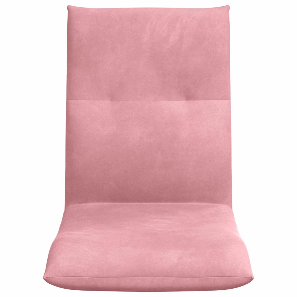 Sedia da Pavimento Rosa 46 x 50 x 61 cm Velluto 42028177