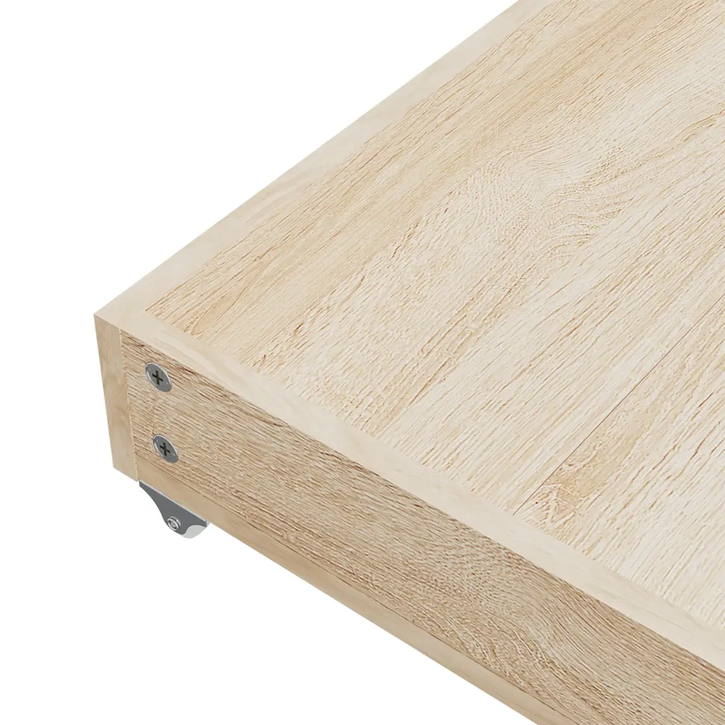 Cassetti da Letto 2 pz Blu in Legno Multistrato e Velluto CFW6794306