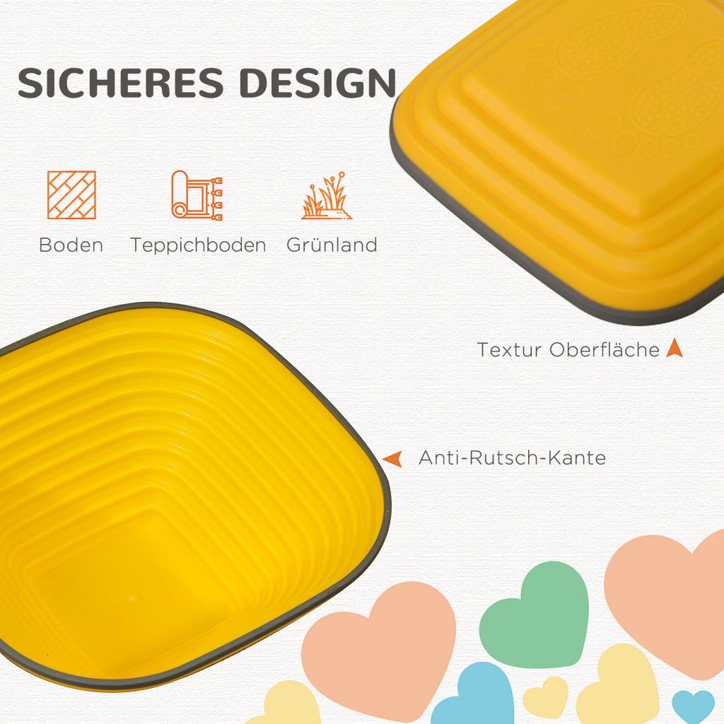 Set 6 Pietre Equilibrio per Bambini ¨C Xylo ¨C Plastica Colorata Antiscivolo
