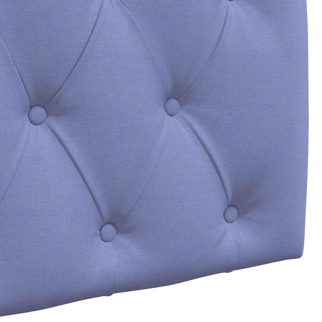 Testiera | Testata sospesa Blu jeans Tessuto