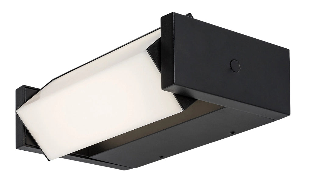 Applique esterna moderna nera 23cm LED 18W IP54 Rabalux