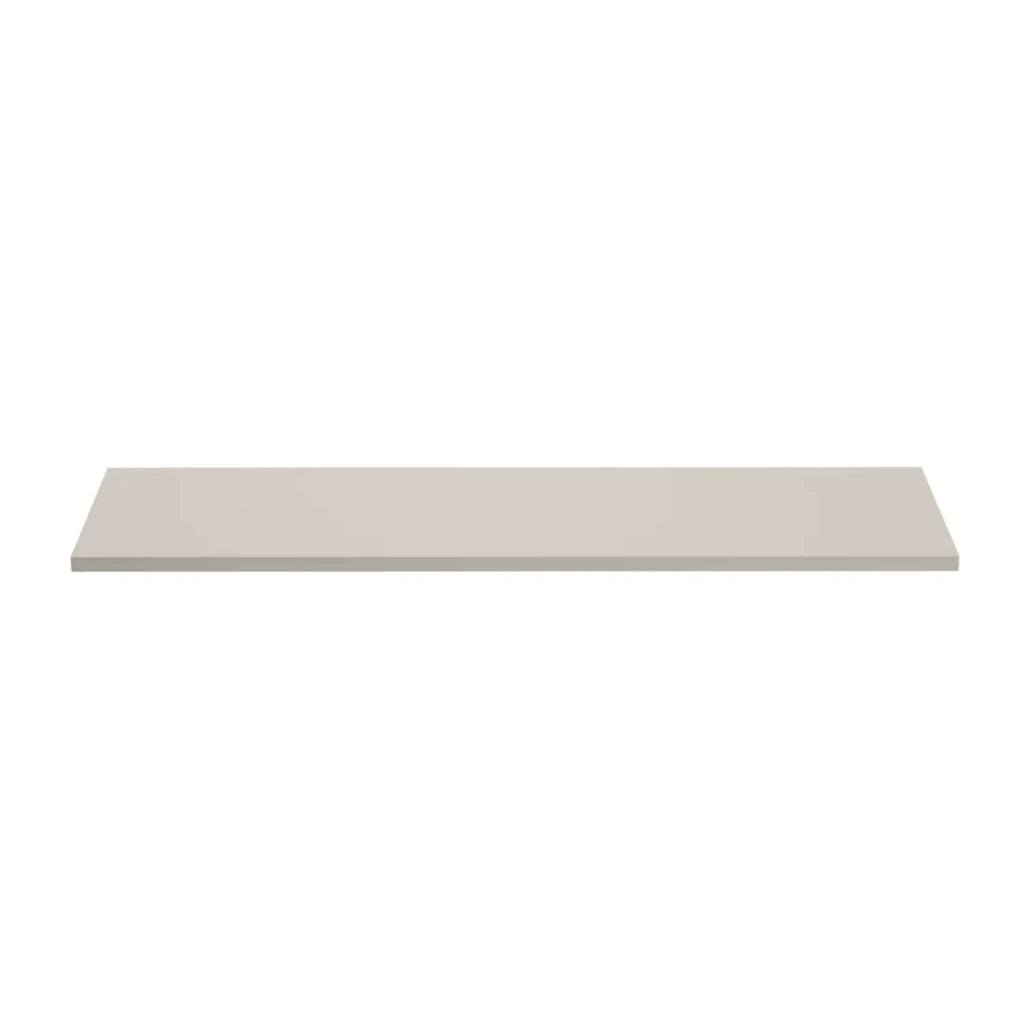 Plan vasque BRAZZA – 140 cm – Colore marrone congo – MDF & PVC – Da appoggiare