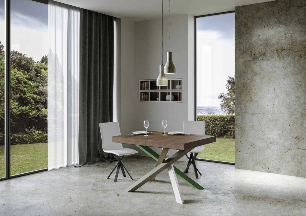 Tavolo Allungabile 130/234x90x77 cm Volantis Premium Noce