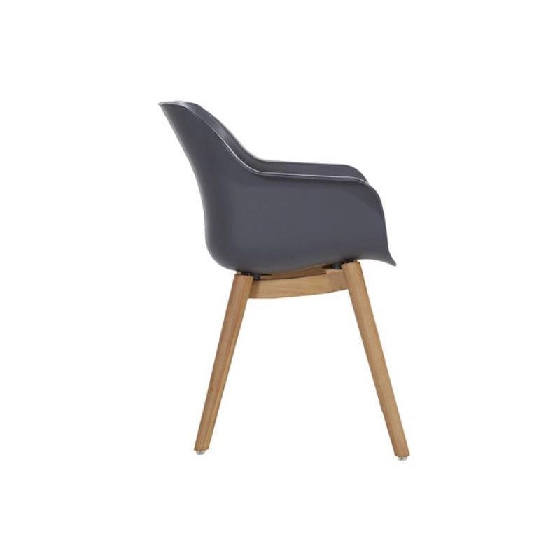Set di 2 Sedie SOPHIE Teak Armchair HARTMAN - Antracite