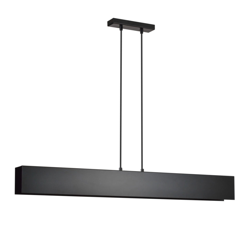 Lampada a sospensione Emibig Gentor 4xE27 nera 96cm