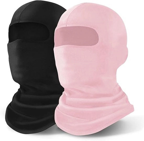 Balaclava-skimasker 2 in 1 UPF 50+ per coppia, protezione UV per motociclisti, visiera per caschi da motociclista uomo e donna