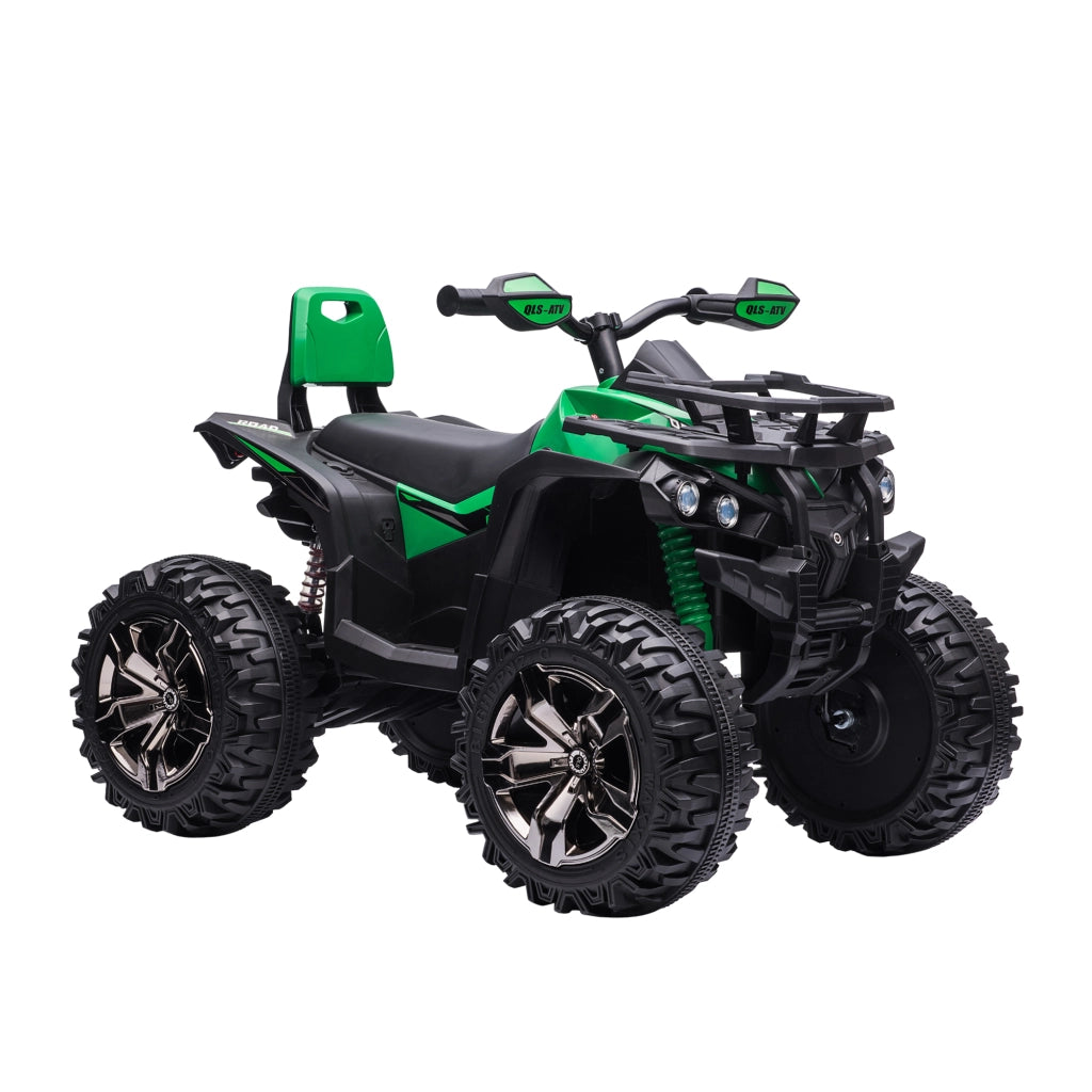 Quad Elettrico per Bambini ¨C Minimal ¨C Verde, 12V, 100x65x73cm