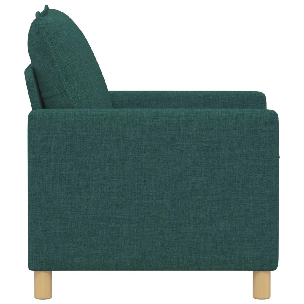 Divano Verde Scuro Tessuto 42028751