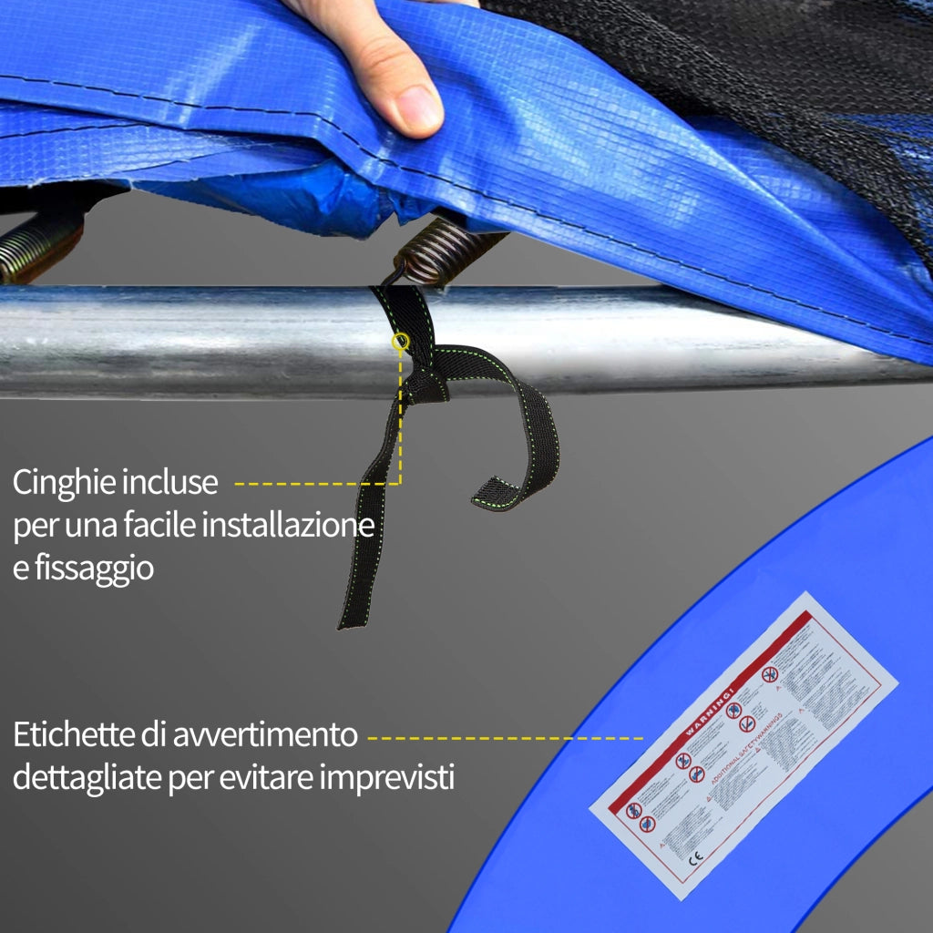 Copertura Trampolino ¨C Minimal ¨C Blu 305 cm
