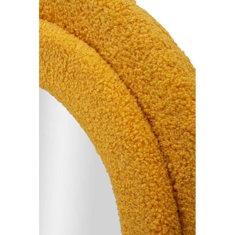 Specchio Da Muro Teddy Senape cm 60x4x160