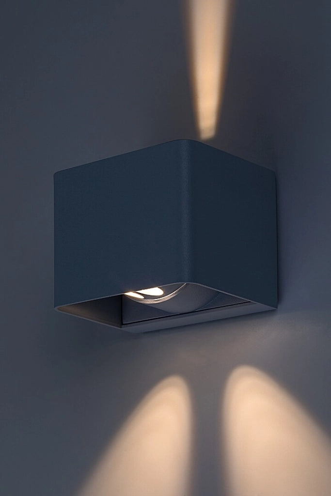 Applique esterna moderna grigia LED 10W IP54 Hallstatt Rabalux