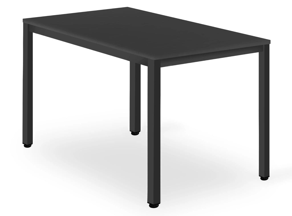 Tavolo Valora ROVA in metallo nero stile moderno per sala da pranzo