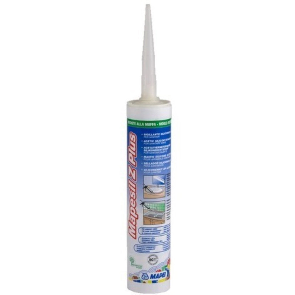 Silicone Antimuffa Mapesil Z Plus Bianco 280 Ml - Mapei