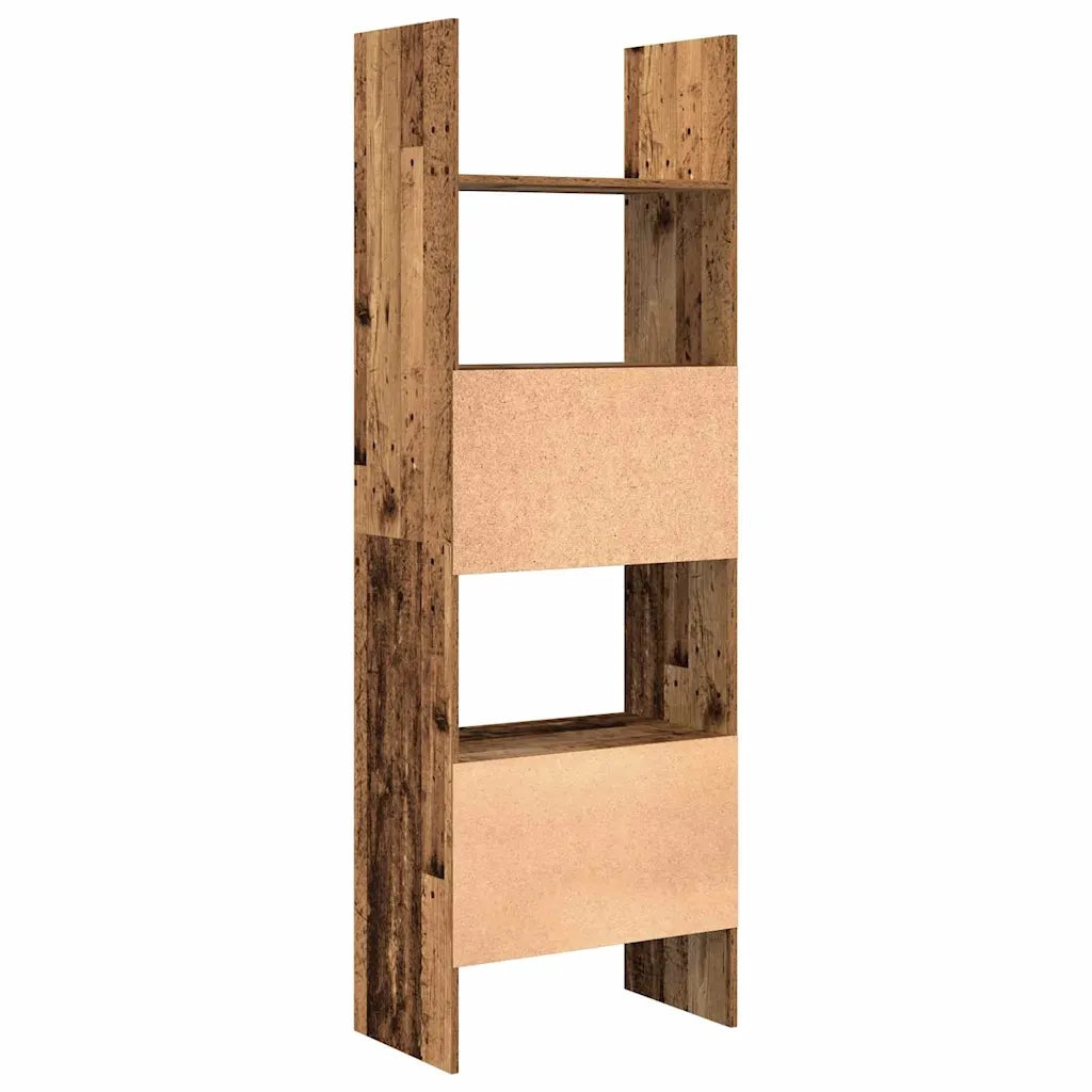 Armadio per Libri Legno vecchio 60 x 35 x 180 cm 875021