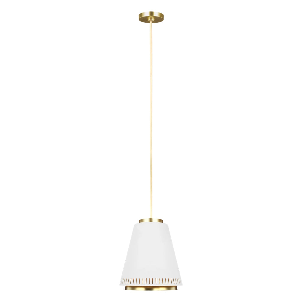 Lampada a sospensione Feiss Carter ottone Ø31,8 E27