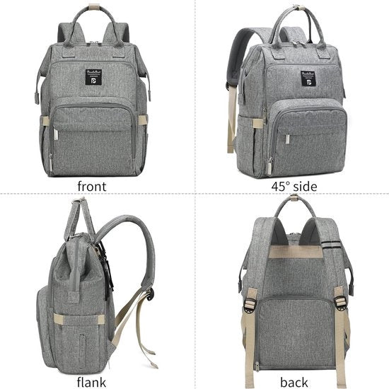 Borsa da Comodità per Bambini - zaino da viaggio, borsa da cambio con grande capacità