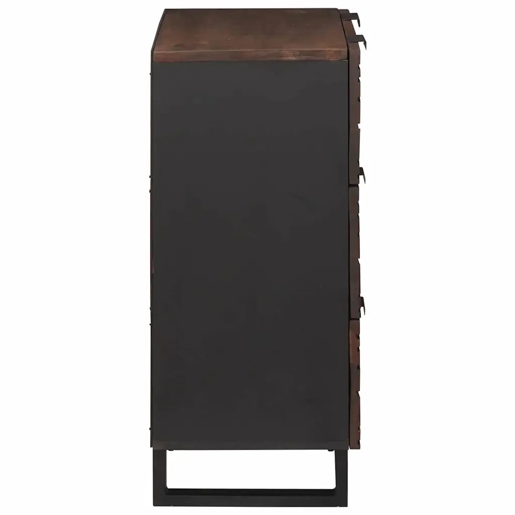 Credenza Marrone 60 x 33.5 x 75 cm Legno massello di mango 4018011