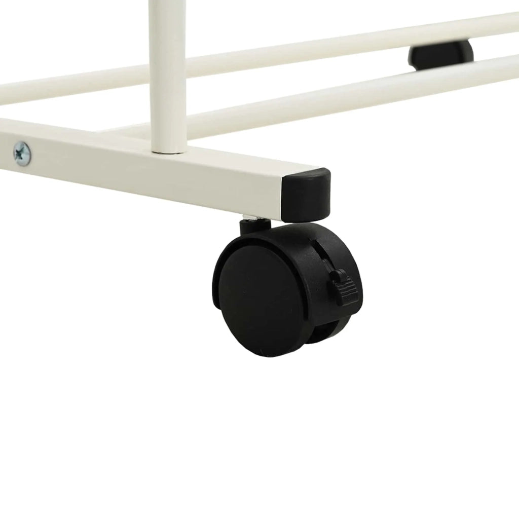 Stendibiancheria con lo scaffale Bianco 80 x 53 x 156 cm 42021357