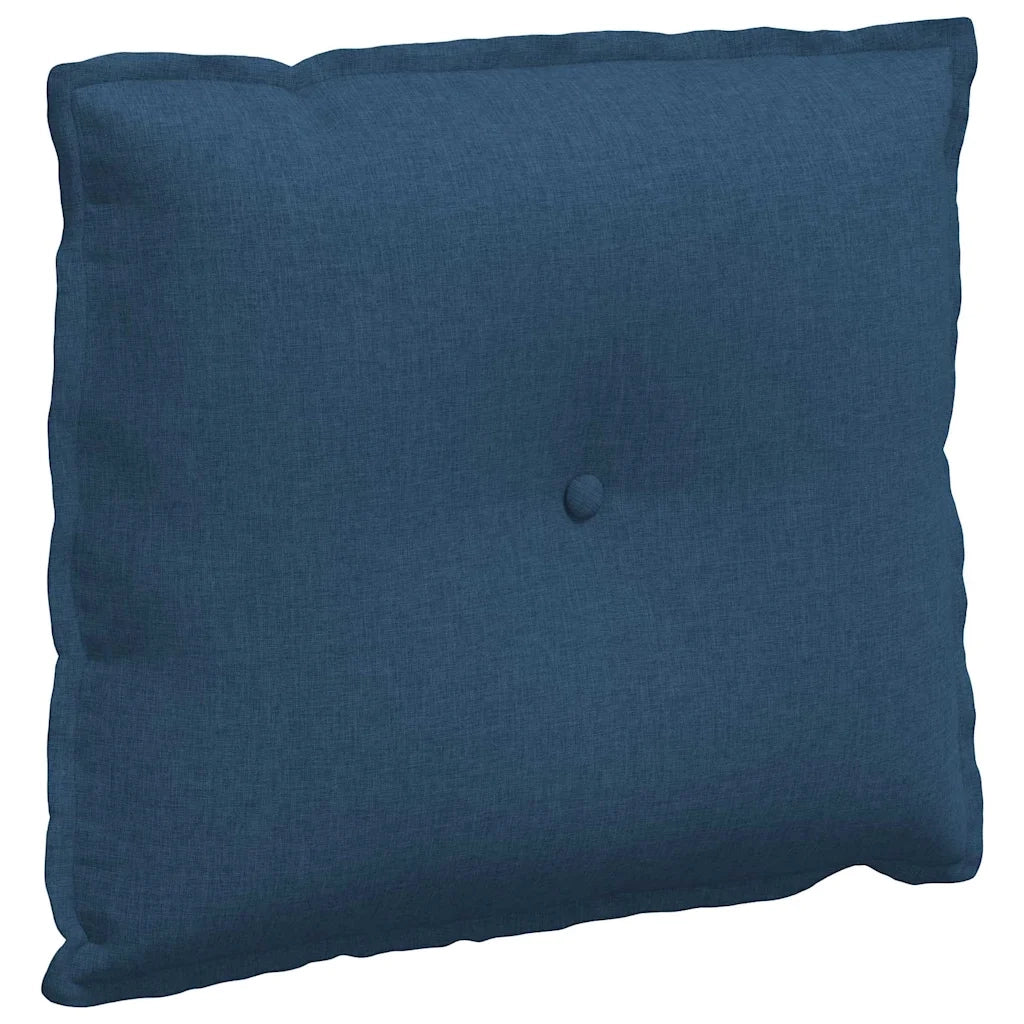 Cuscino per Schiena Blu 60 x 19 x 50 cm Tessuto 42014666