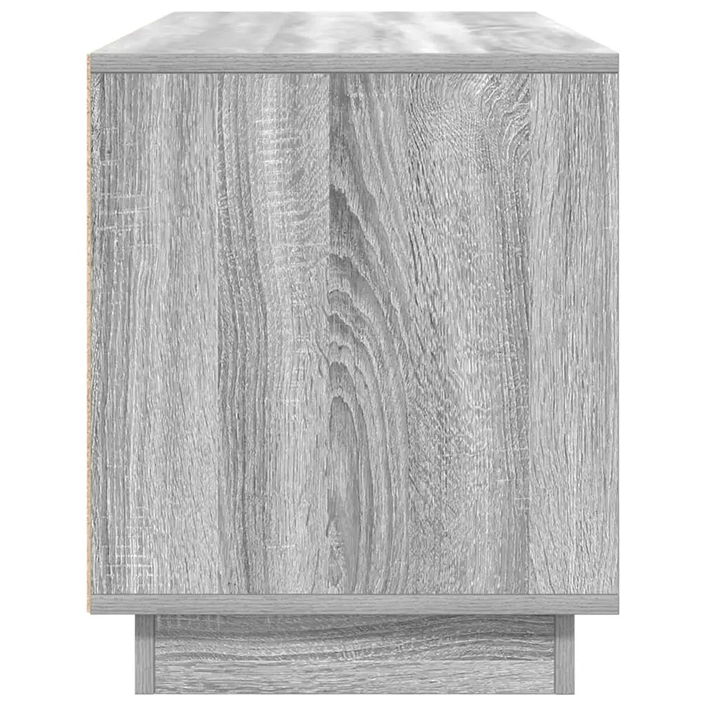 Mobile Porta TV con Luci LED-Mobile per TV-Credenza TV Grigio Sonoma 100x41x50 cm