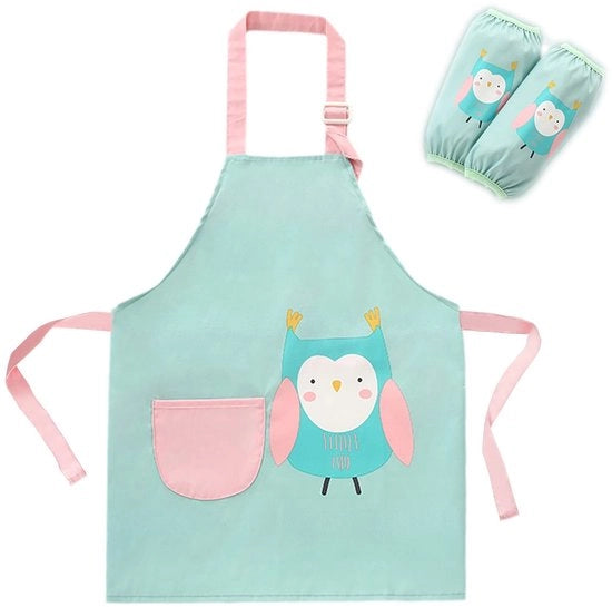 Cucina per Bambini Impermeabile - Cintura Regolabile con Spalline - Cucina/Pasta/Cucina - Multifunzionale - Borsa - Alta Qualità - Cucina per Bambini