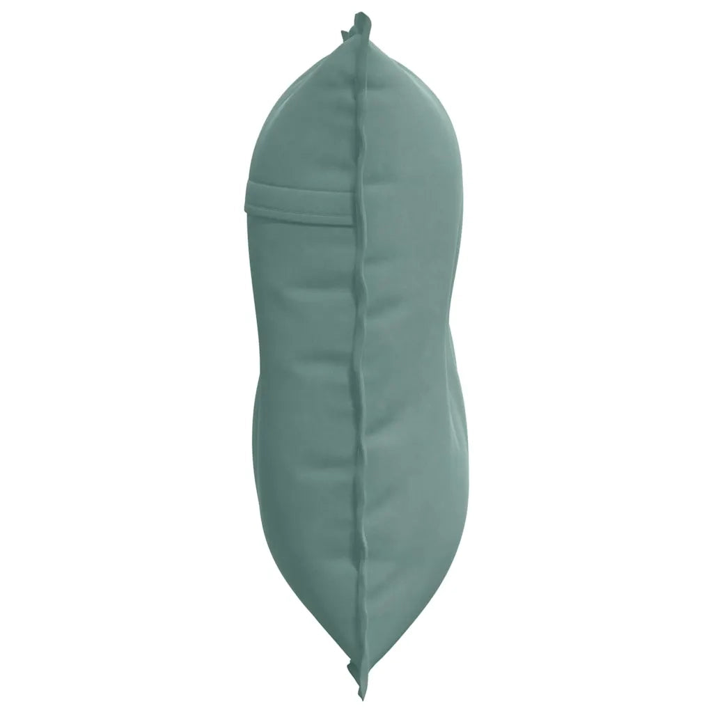 Cuscino per Schiena Verde Mare 80 x 50 cm Tessuto in Cords 42014728