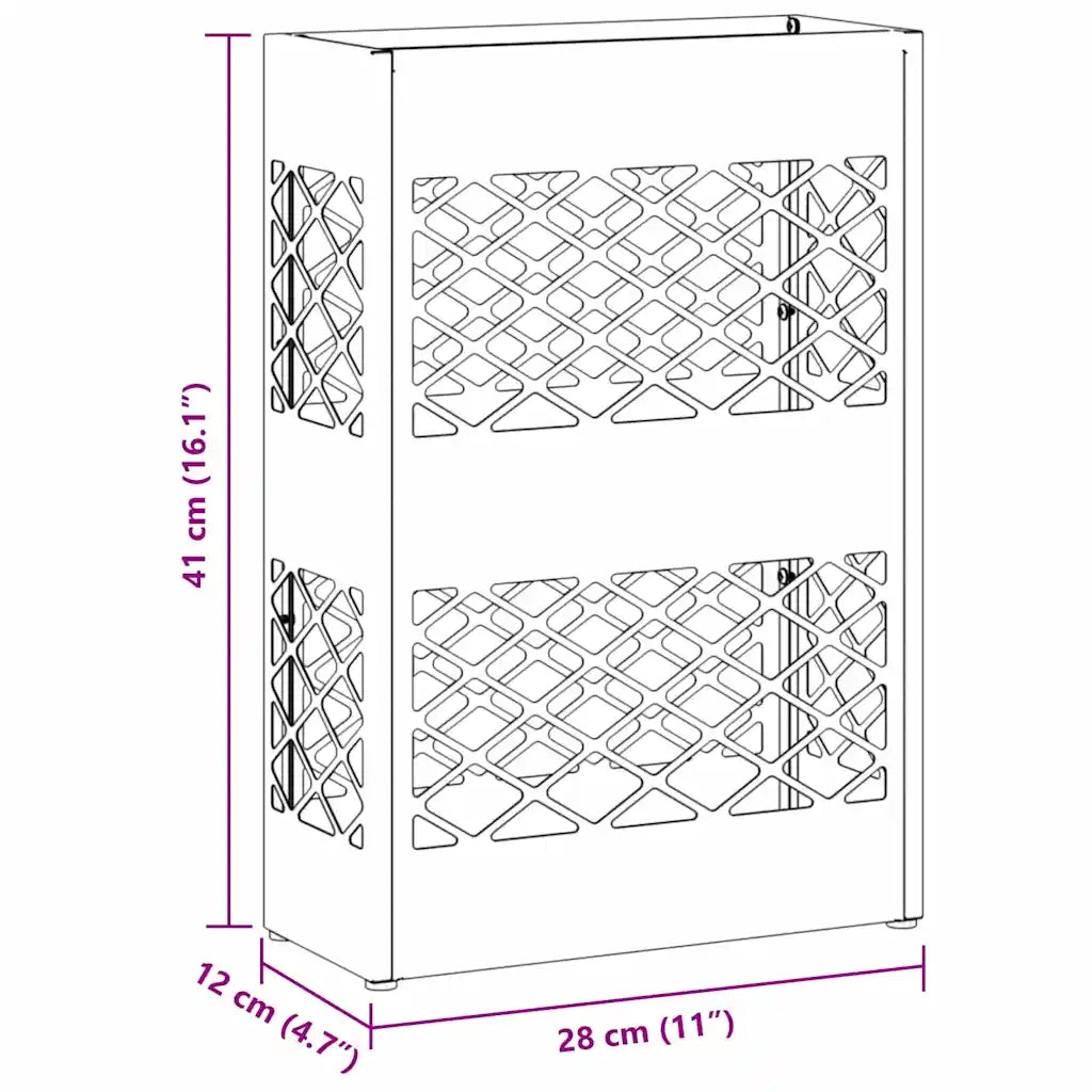 Supporto per Ombrellone Rosa 28 x 12 x 41 cm Acciaio CFW3450188