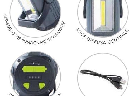 LUCEQUADRA TORCIA RICARICABILE EXTREME 15 EL184