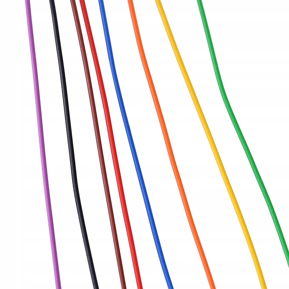 Cavo Kynar AWG 0.25mm Multicolore 200m – Alta Qualità, Rame Stagnato | Ø 0,6mm, 300V