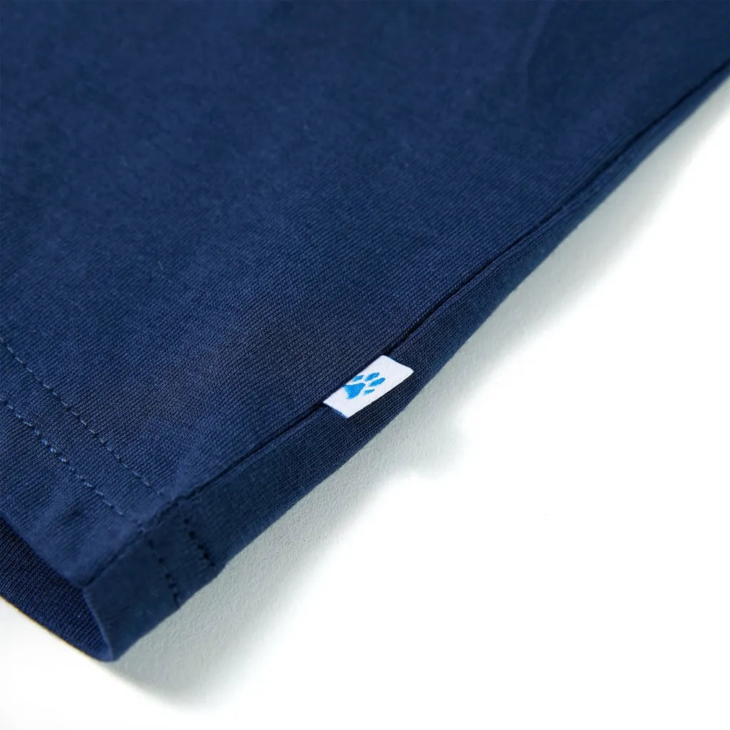 Maglietta da Bambino Blu e Blu Marino 128