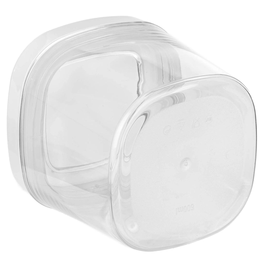 Contenitore per alimenti KADAX per spezie e prodotti sfusi con coperchio, 0,6 l, in plastica.