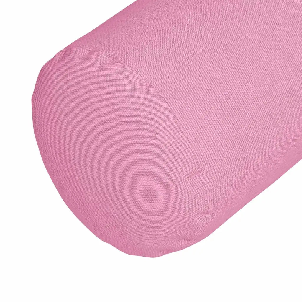 Cuscini a rullo 2 pcs Rosa Ø 15 x 40 cm Tessuto 42014283