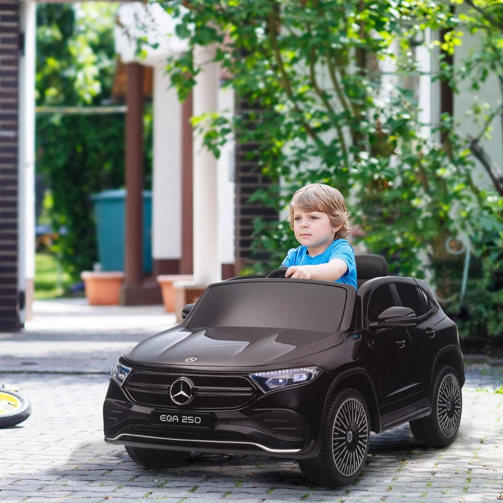 Auto elettrica per bambini Mercedes-Benz EQA ¨C Minimal ¨C nero