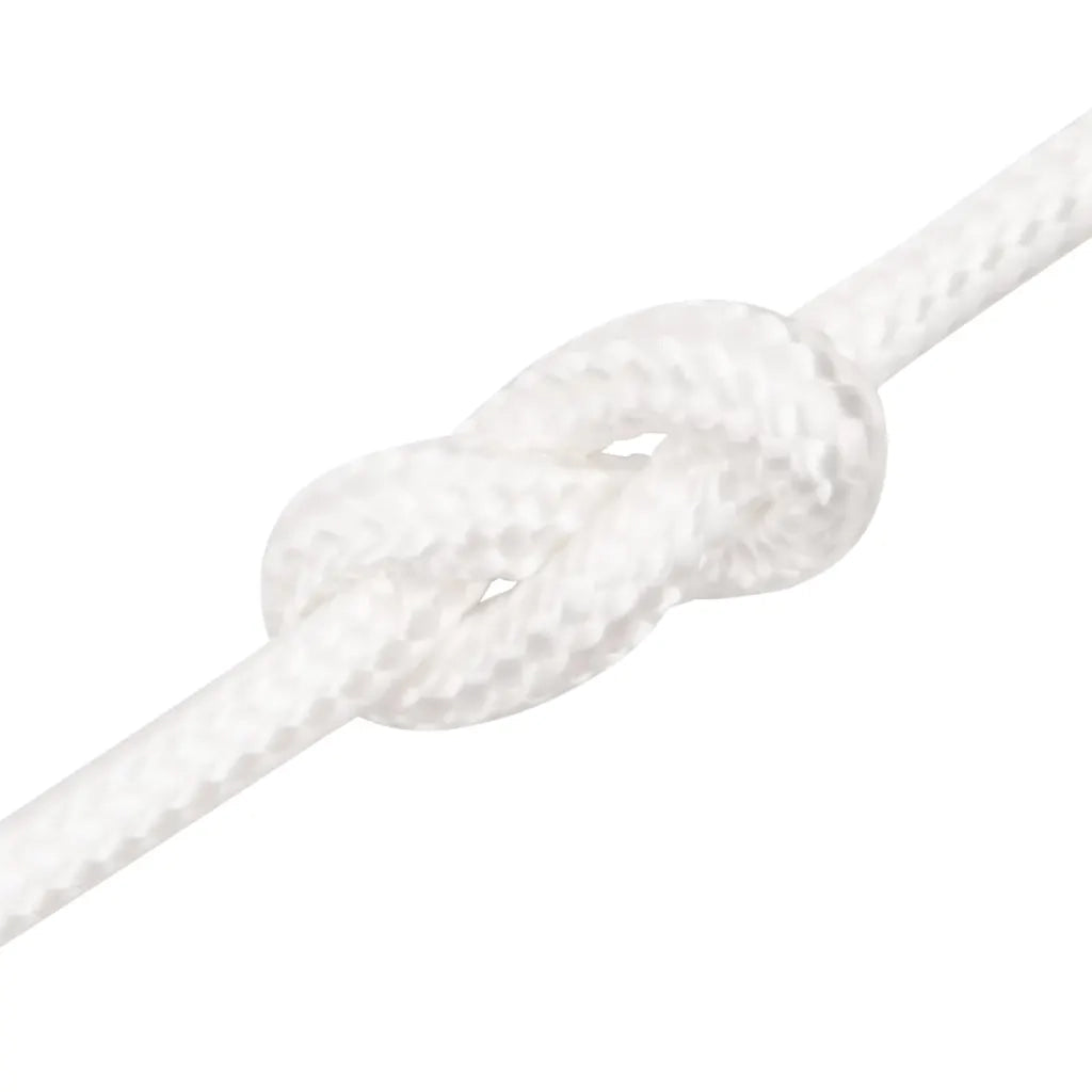 Corda | Fune per barca Completamente Bianca 8 mm 100 m in Polipropilene