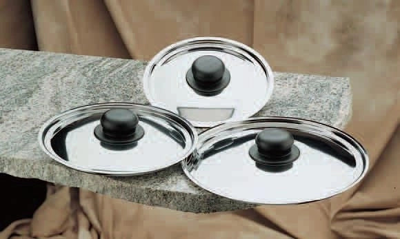 Coperchio per Pentole e Padelle in Acciaio Inox 40 cm