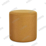 Pouf Olesya senape ø42x43 h