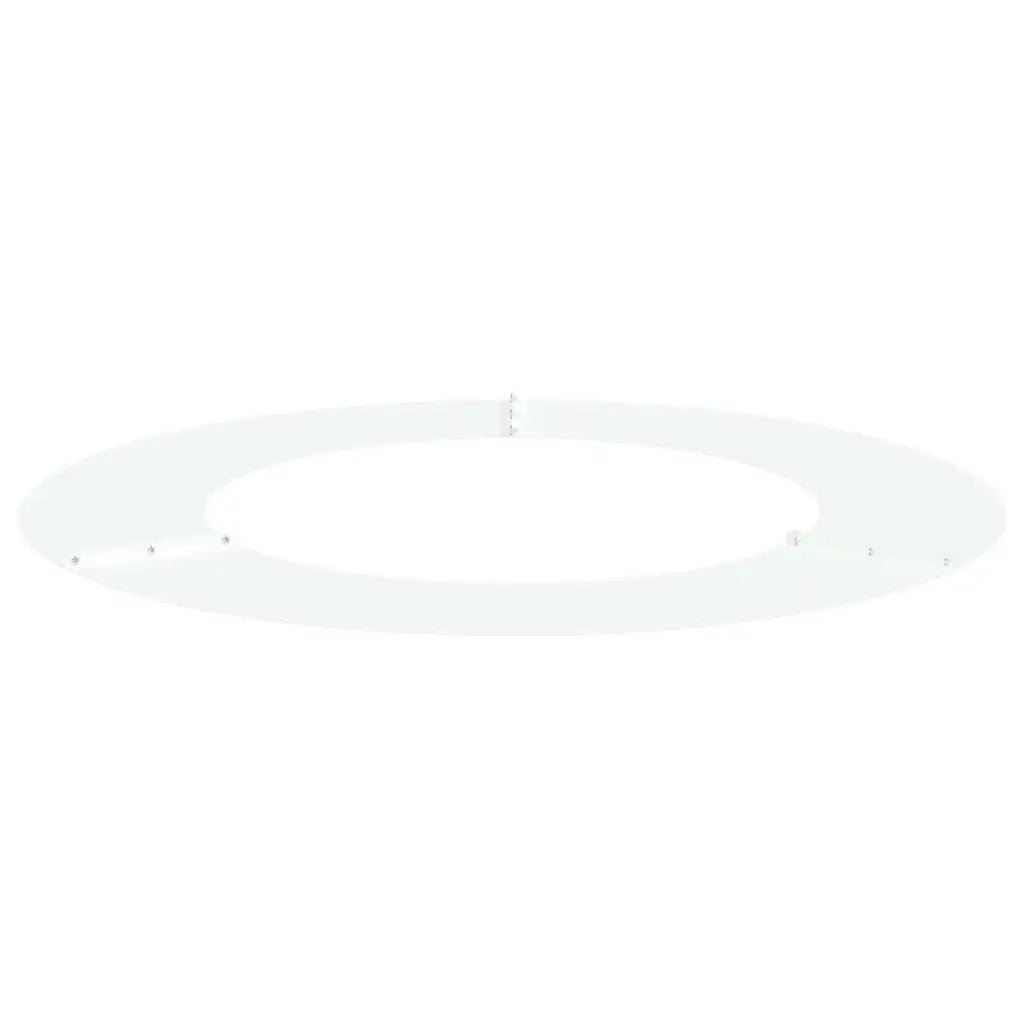 adatto per Anelli d'Albero Piatto 5 pcs Bianco Ø50 / 80 cm 873693