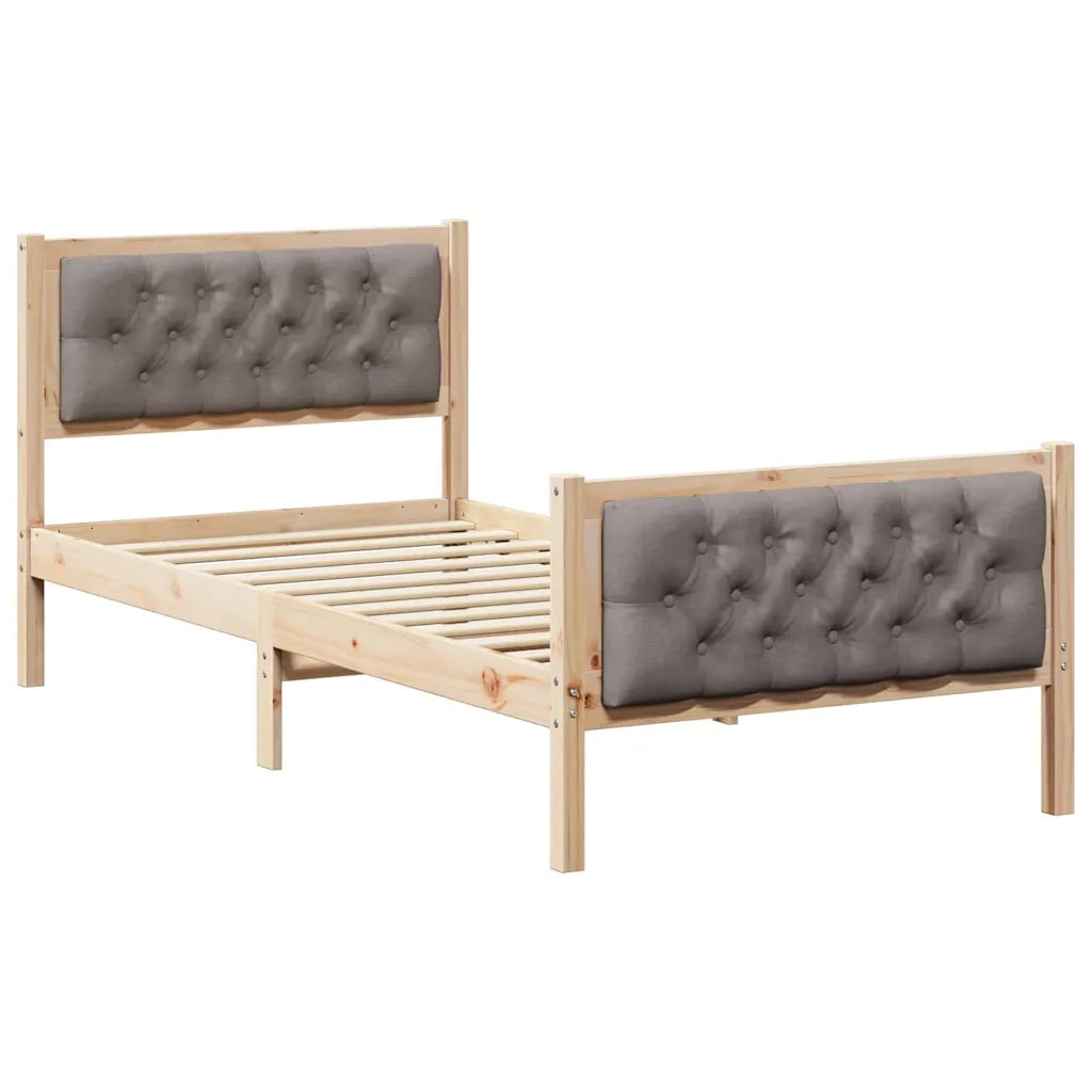 Struttura del letto Talpa 90 x 190 cm Pino massello 878437