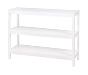 MAURY'S SCAFFALE WHITE BASSO CON 3 PIANI 70 X 26 X H54 CM